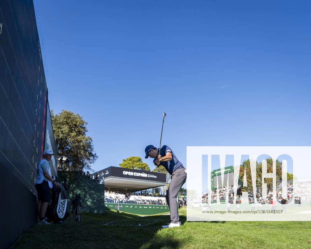 Golf 2026: Open De Espana: Day Three MADRID, SPAIN - OCTOBER 10: Jacob Skov Olesen of Denmark plays a shot on day three of the Open de Espana presented by Madrid at Club de Campo Villa de Madrid on October 10, 2026 in Madrid, Spain. Madrid Club de Campo Villa de Madrid Madrid Spain