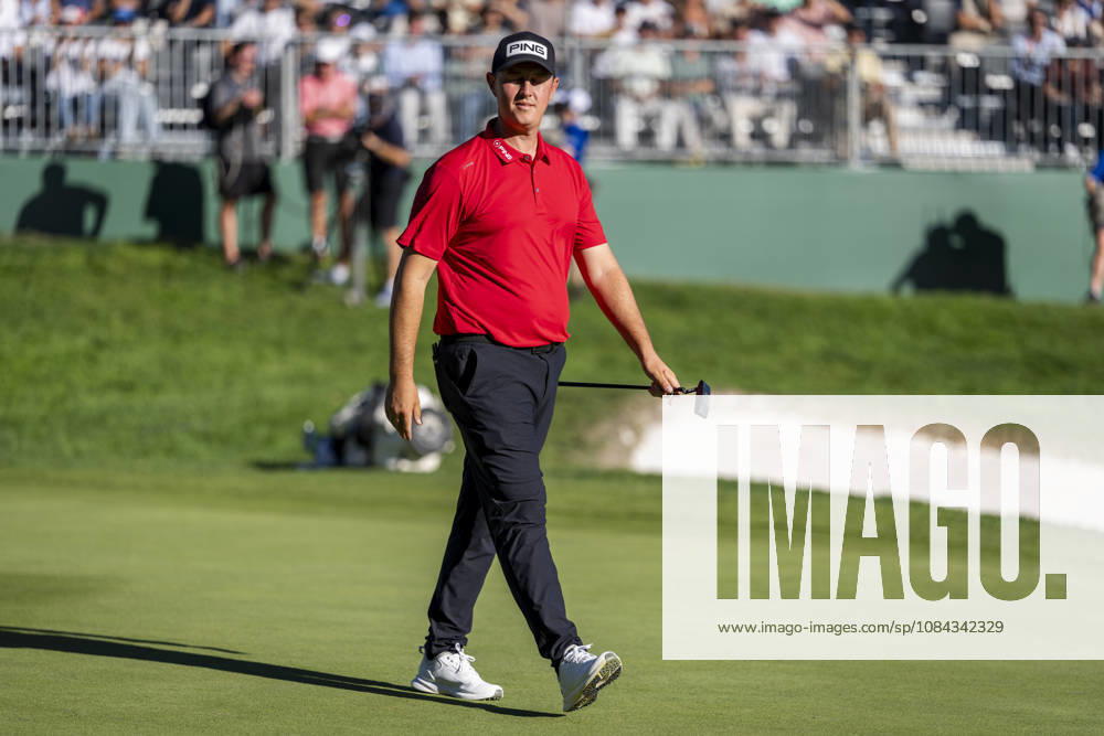 Golf 2026: Open De Espana: Day Three MADRID, SPAIN - OCTOBER 10: Joe Dean of England reacts on day three of the Open de Espana presented by Madrid at Club de Campo Villa de Madrid on October 10, 2026 in Madrid, Spain. Madrid Club de Campo Villa de Madrid Madrid Spain