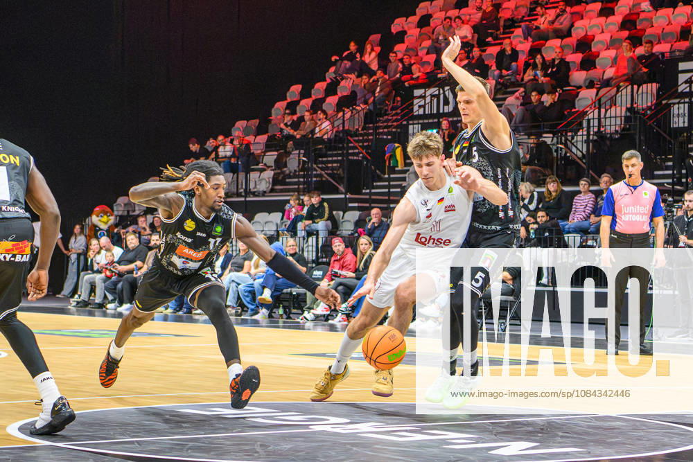 Basketball Season 2026–2027 2nd Bundesliga Pro A Matchday 4 Nuremberg Falcons Basketball Club NBC Kreisbau Kirchheim Knights AlSch Tyrel Morgan 11, Kreisbau Kirchheim Knights Lars Lenke 11, Nuremberg Falcons BC NBC Christoph Philipps 5, Kreisbau Kirchheim Knights