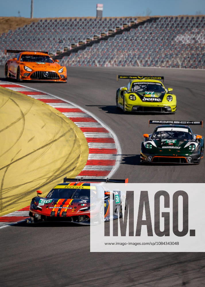 AUTO - ELMS - 4 HOURS OF PORTIMAO 2026 50 TOLEDO Custodio (usa), WADOUX Lilou (fra), AGOSTINI Riccardo (ita), Richard Mille AF Corse, Ferrari 296 LMGT3 Evo, LMGT3, action during the 4 Hours of Portimao 2026, 6th round of the 2026 European Le Mans Series on the Autodromo Internacional do Algarve from October 8 to 10, 2026 in Portimao, Portugal - PortimaoPortugal