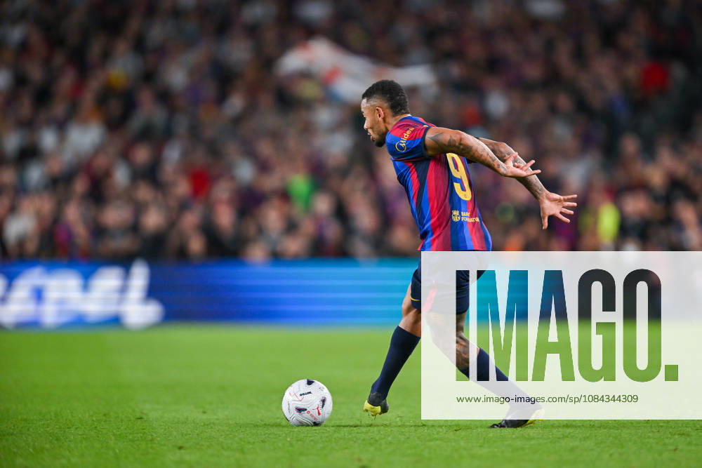 FC Barcelona, Barca v GETAFE CF SPOTIFY CAMP NOU. BARCELONA October 10,2026 FC BARCELONA vs GETAFE CF OCTOBER 10 ,2026 Gabriel Jesus (9) of FC Barcelona during the match between FC Barcelona and Getafe CF corresponding to the eighth day of La Liga EA Sports at at Spotify Camp Nou in Barcelona, Spain. Barcelona ESP