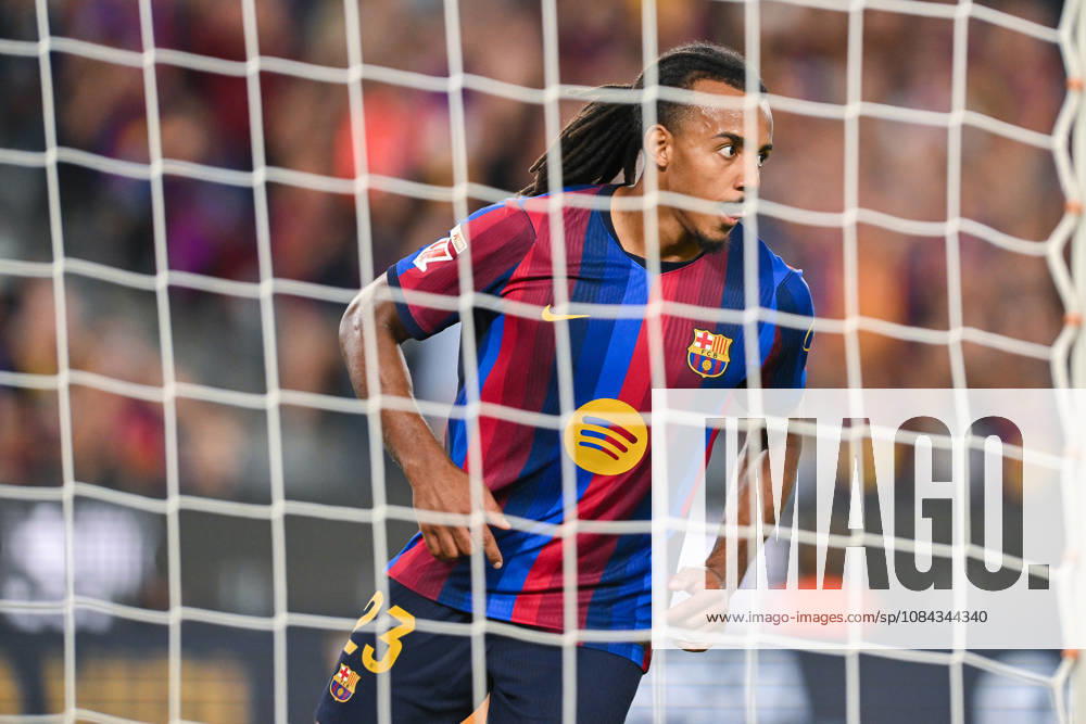 FC Barcelona, Barca v GETAFE CF SPOTIFY CAMP NOU. BARCELONA October 10,2026 FC BARCELONA vs GETAFE CF OCTOBER 10 ,2026 Jules Kounde (23) of FC Barcelona scores his team s third goal during the match between FC Barcelona and Getafe CF corresponding to the eighth day of La Liga EA Sports at at Spotify Camp Nou in Barcelona, Spain. Barcelona ESP