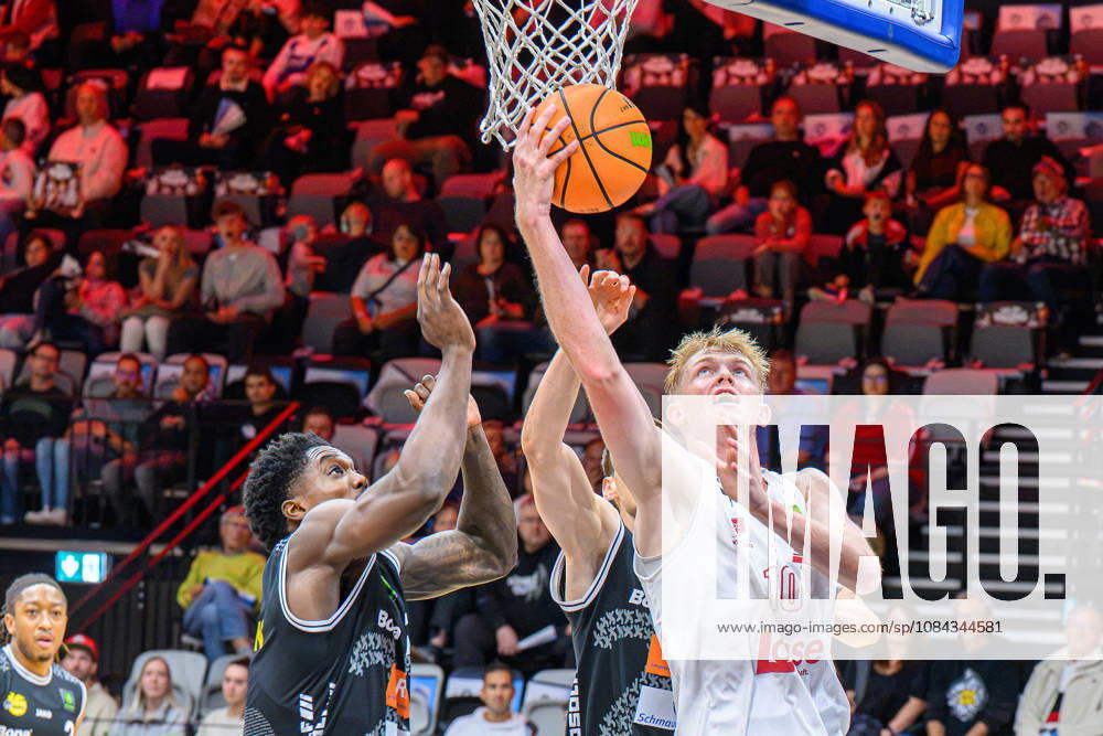 Basketball Season 2026–2027 2nd Bundesliga Pro A Matchday 4 Nuremberg Falcons Basketball Club NBC Kreisbau Kirchheim Knights AlSch Philip Alston 1, Kreisbau Kirchheim Knights Ty Allred 10, Nuremberg Falcons BC NBC
