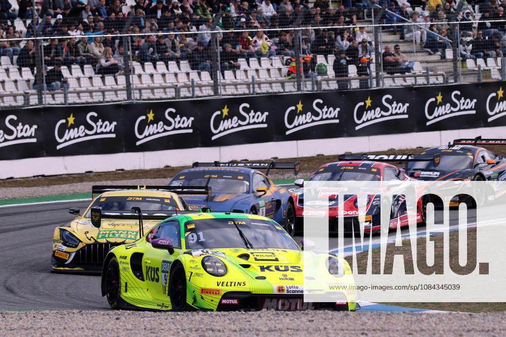 DTM Finale at the Hockenheimring, October 9–11, 2026 DTM Finale at the Hockenheimring, October 9–11, Race on Saturday: Pictured, Thomas Preining (AUT) leads a pack of cars