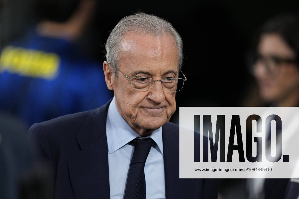 Florentino Perez, President of Real Madrid, during the Spanish League, LaLiga EA Sports, football match between Real Madrid and Villarreal CF at Bernabeu stadium on October 10, 2026, in Madrid, Spain. Madrid Spain - ZUMAa181 20261010_zaa_a181_141