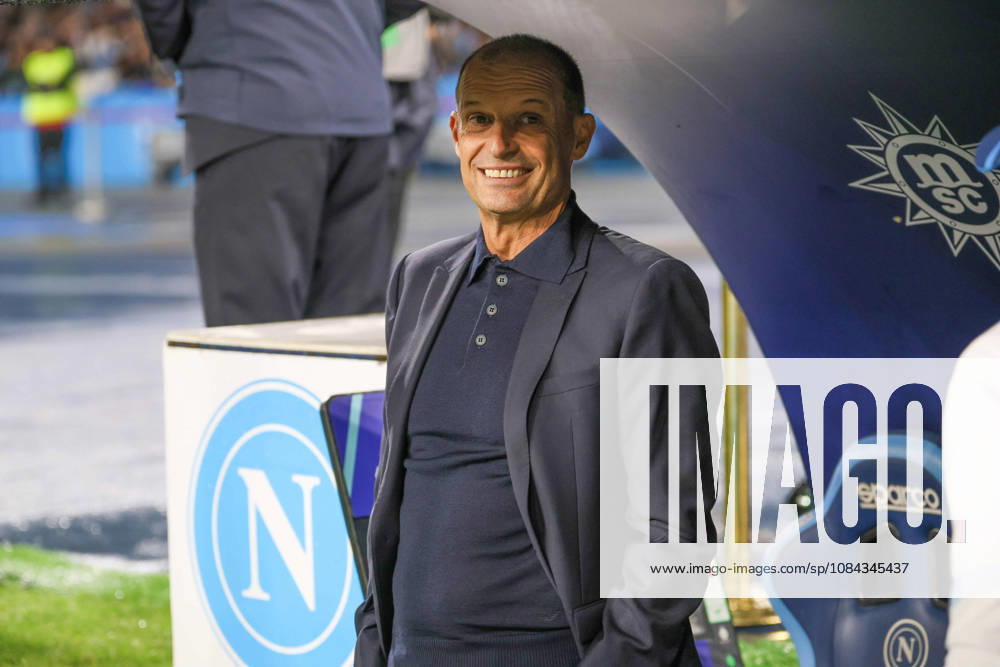 Serie A football match 2026 27 season: Napoli vs. Frosinone Massimiliano Allegri Head Coach of SSC Napoli during the 2026 27 Serie A match between SSC Napoli and FC Frosinone, played on October 10, 2026, at the Stadio Diego Armando Maradona in Naples NAPOLI stadio Diego Armando Maradona CAMPANIA ITALIA