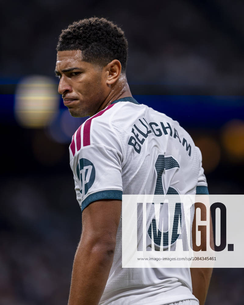 Real Madrid CF v Villarreal CF - LaLiga EA Sports 2026 27 Jude Bellingham of Real Madrid CF is seen during the LaLiga EA Sports football match between Real Madrid CF and Villarreal CF at Estadio Bernabeu on October 10, 2026 in Madrid, Spain. Madrid Estadio Bernabeu Madrid Spain