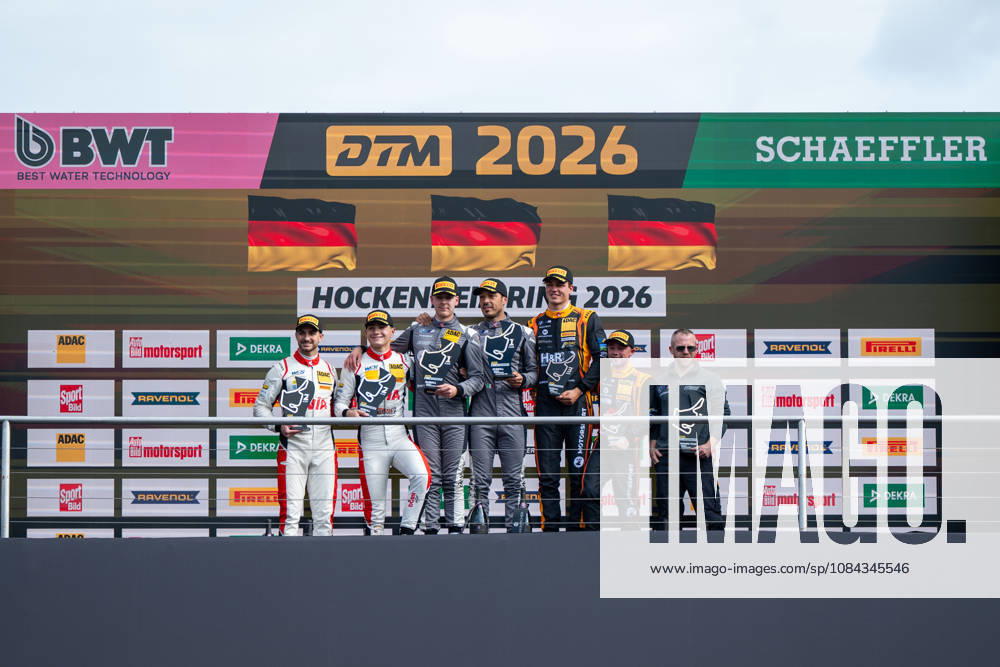 ADAC GT4 Germany, 11. + 12. Rennen Hockenheim 2026 30 Porsche 718 Cayman GT4 RS Clubsport, Avia W&S Motorsport: Maximilian Schreyer, Alon Gabbay, 51 BMW M4 GT4 Evo, FK Performance Motorsport: Gabriele Piana, Benjamin Sylvestersson - picture by Gruppe C Photography Sachsenring Hockenheimring Bayern Germany