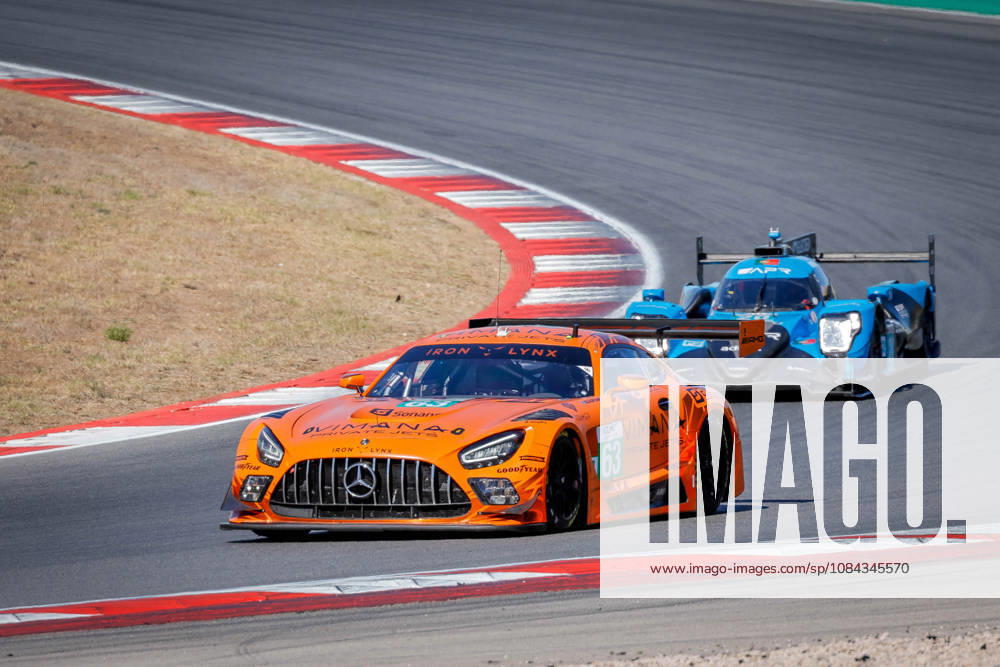 AUTO - ELMS - 4 HOURS OF PORTIMAO 2026 63 NARAN Ameerh (gbr), ANDRADE Rui (ang), SETTE CAMARA Sergio (bra), Iron Lynx, Mercedes-AMG LMGT3, LMGT3, action during the 4 Hours of Portimao 2026, 6th round of the 2026 European Le Mans Series on the Autodromo Internacional do Algarve from October 8 to 10, 2026 in Portimao, Portugal - PortimaoPortugal