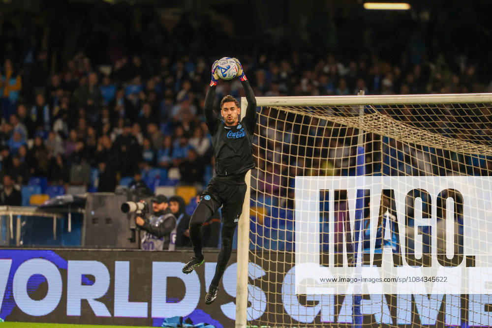 Alex Meret of SSC Napoli during the 2026 27 Serie A match between SSC Napoli and FC Frosinone, played on October 10, 2026, at the Stadio Diego Armando Maradona in Naples Serie A Football Match †2026 27 Season: Napoli Vs. Frosinone - ZUMAs236 20261010_aap_s236_004