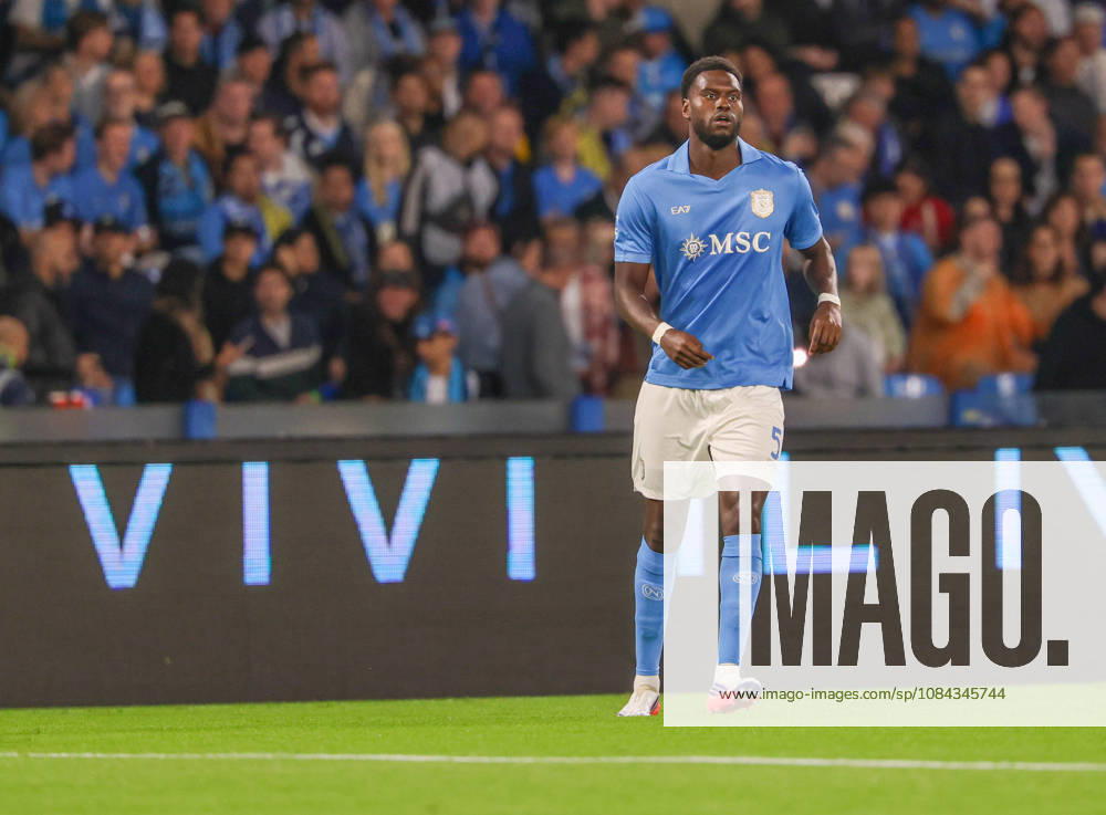 Benoit Badiashile of SSC Napoli during the 2026 27 Serie A match between SSC Napoli and FC Frosinone, played on October 10, 2026, at the Stadio Diego Armando Maradona in Naples Serie A Football Match †2026 27 Season: Napoli Vs. Frosinone - ZUMAs236 20261010_aap_s236_023