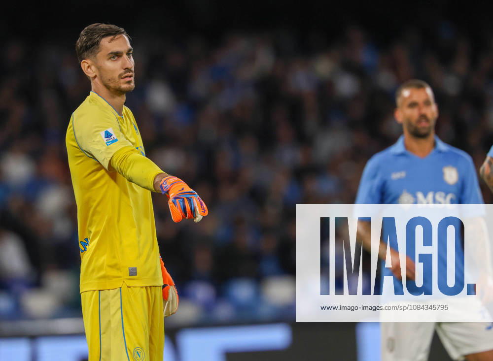 Alex Meret of SSC Napoli during the 2026 27 Serie A match between SSC Napoli and FC Frosinone, played on October 10, 2026, at the Stadio Diego Armando Maradona in Naples Serie A Football Match †2026 27 Season: Napoli Vs. Frosinone - ZUMAs236 20261010_aap_s236_036