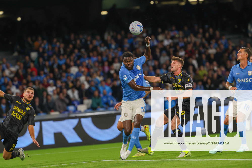 Benoit Badiashile of SSC Napoli during the 2026 27 Serie A match between SSC Napoli and FC Frosinone, played on October 10, 2026, at the Stadio Diego Armando Maradona in Naples Serie A Football Match Ã¢â‚¬ 2026 27 Season: Napoli Vs. Frosinone - ZUMAs236 20261010_aap_s236_053