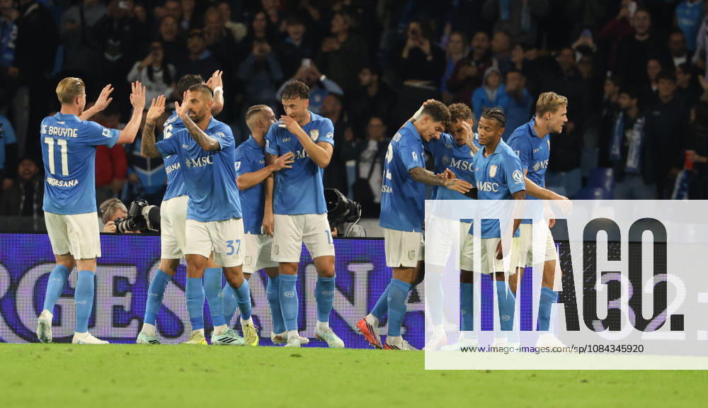 Goal the Noa Lang of SSC Napoli during the 2026 27 Serie A match between SSC Napoli and FC Frosinone, played on October 10, 2026, at the Stadio Diego Armando Maradona in Naples Napoli ITALIA - ZUMAs236 20261010_aap_s236_038