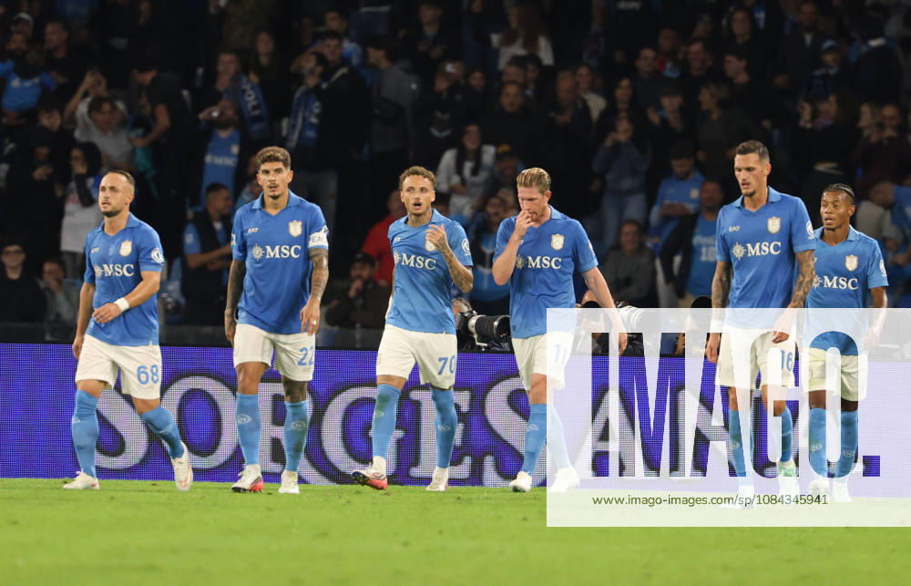 Goal the Noa Lang of SSC Napoli during the 2026 27 Serie A match between SSC Napoli and FC Frosinone, played on October 10, 2026, at the Stadio Diego Armando Maradona in Naples Napoli ITALIA - ZUMAs236 20261010_aap_s236_043