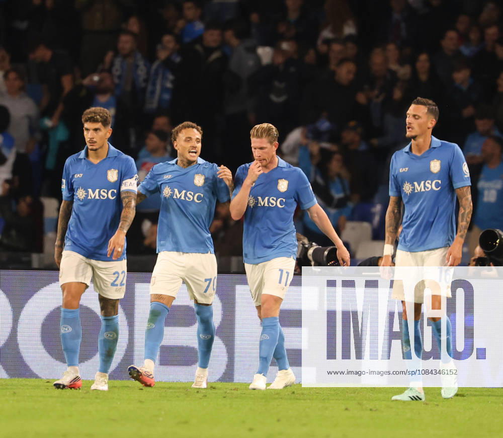 Goal the Noa Lang of SSC Napoli during the 2026 27 Serie A match between SSC Napoli and FC Frosinone, played on October 10, 2026, at the Stadio Diego Armando Maradona in Naples Serie A Football Match Ã¢â‚¬ 2026 27 Season: Napoli Vs. Frosinone - ZUMAs236 20261010_aap_s236_061