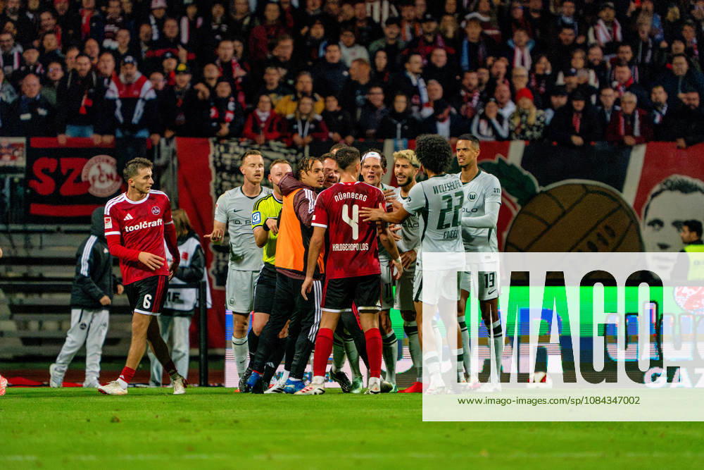 , GER, 1. FC Nuremberg vs. VfL Wolfsburg, Soccer, 2. Bundesliga, Matchday 7, 2026–2027 Season, October 10, 2026, DFL regulations prohibit any use of photographs as image sequences and or quasi-video, GER, 1 FC Nuremberg vs. VfL Wolfsburg, soccer, 2. Bundesliga, Matchday 7, 2026–2027 season, October 10, 2026, Nuremberg