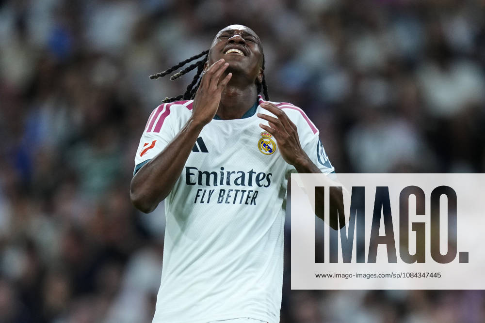 ESP: Real Madrid - Villarreal CF. La Liga EA Sports. Matchday 8. Yan Diomande of Real Madrid CF during the La Liga EA Sports match between Real Madrid and Villarreal CF played at Santiago Bernabeu Stadium on 10 Oct 2026 in Madrid, Spain. kpng