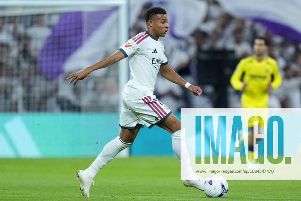 ESP: Real Madrid - Villarreal CF. La Liga EA Sports. Matchday 8. Kylian Mbappe of Real Madrid CF during the La Liga EA Sports match between Real Madrid and Villarreal CF played at Santiago Bernabeu Stadium on 10 Oct 2026 in Madrid, Spain. kpng