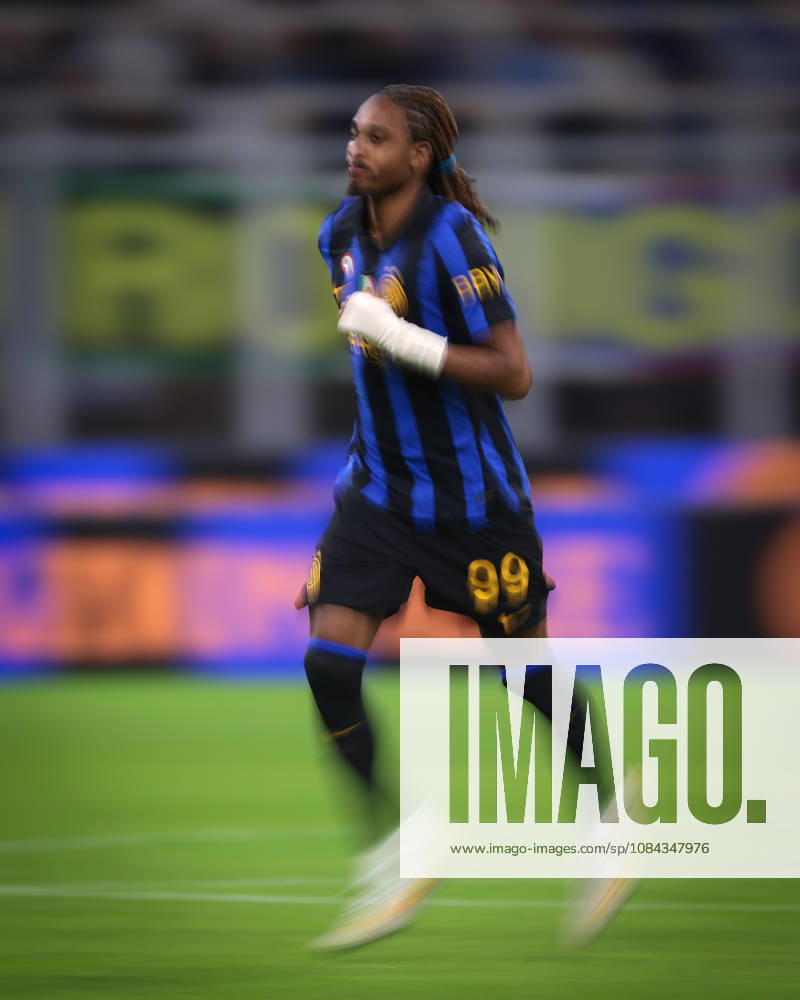 FC Internazionale v Parma Calcio 1913 - Serie A - Season 2026-2027 Milan, Italy, 10th October 2026. Djed Spence of FC Internazionale during the FC Internazionale vs Parma Calcio 1913 Serie A match at Giuseppe Meazza, Milan. Picture credit should read: Jonathan Moscrop Milan Stadio Giuseppe Meazza Italy