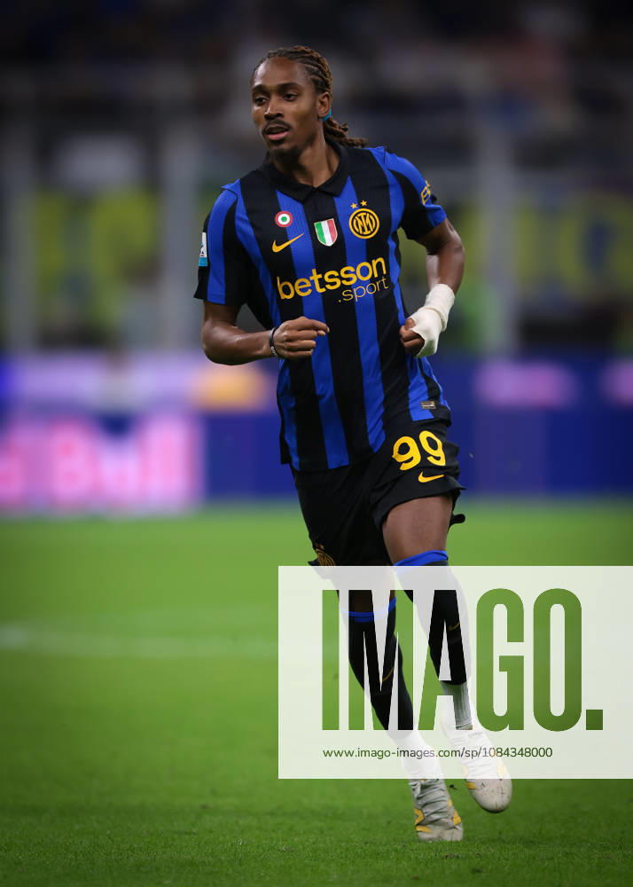 FC Internazionale v Parma Calcio 1913 - Serie A - Season 2026-2027 Milan, Italy, 10th October 2026. Djed Spence of FC Internazionale during the FC Internazionale vs Parma Calcio 1913 Serie A match at Giuseppe Meazza, Milan. Picture credit should read: Jonathan Moscrop Milan Stadio Giuseppe Meazza Italy