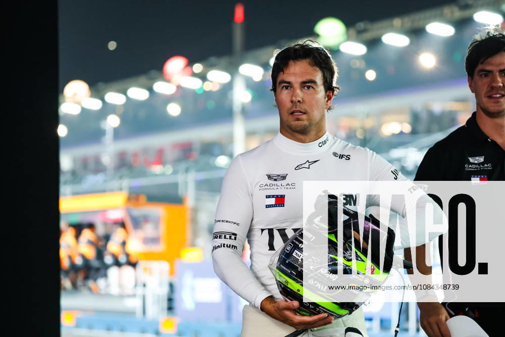 F1 - SINGAPORE GRAND PRIX 2026 PEREZ Sergio (mex), Cadillac F1 Team MAC-26, portrait during the 2026 Formula 1 Singapore Grand Prix, 17th round of the 2026 Formula One World Championship, WM, Weltmeisterschaft from October 9 to 11, 2026 on the Marina Bay Street Circuit, in Singapore, Singapore - SingaporeSingapore