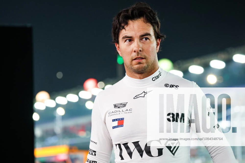 F1 - SINGAPORE GRAND PRIX 2026 PEREZ Sergio (mex), Cadillac F1 Team MAC-26, portrait during the 2026 Formula 1 Singapore Grand Prix, 17th round of the 2026 Formula One World Championship, WM, Weltmeisterschaft from October 9 to 11, 2026 on the Marina Bay Street Circuit, in Singapore, Singapore - SingaporeSingapore