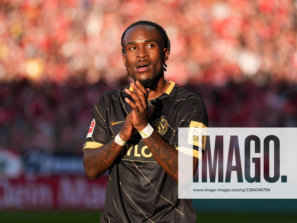Noel Futkeu, SV Elversberg, 9 GER, 1 FC Union Berlin vs. SV Elversberg, 1 Bundesliga, Matchday 5, 2026–27 season, Stadion An der Alten Foersterei, Berlin, October 10, 2026. DFL regulations prohibit any use of photographs as image sequences and or quasi-video. 1. FC Union Berlin vs. SV Elversberg, 1 Bundesliga, Matchday 5, 2026–27 Season, October 10, 2026, Berlin