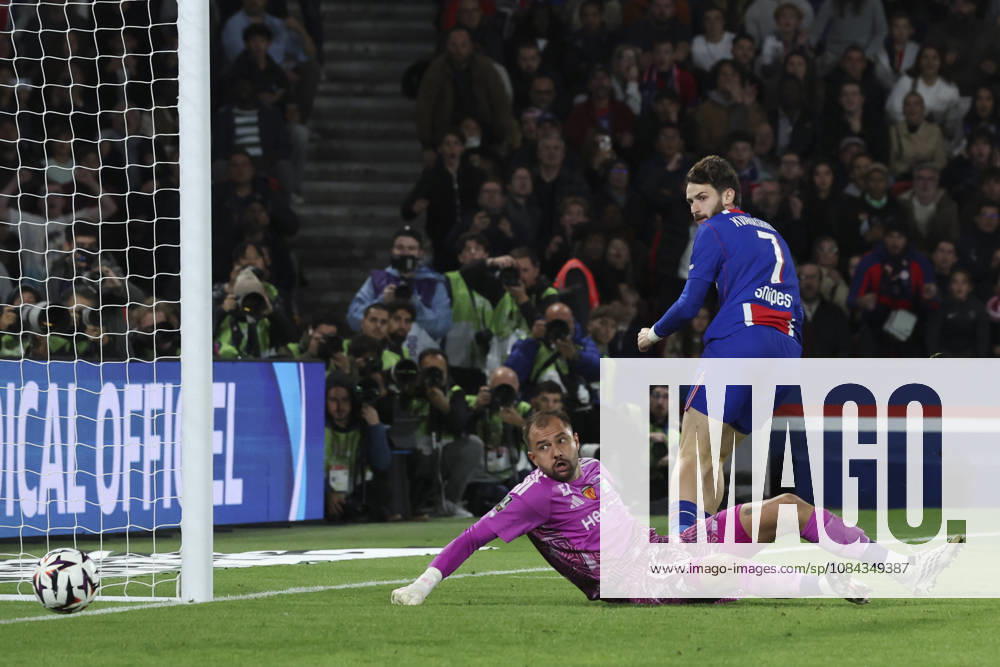 But de Khvicha Kvaratskhelia (Paris Saint Germain) Vs Nicolas Kocik (Le Mans)
