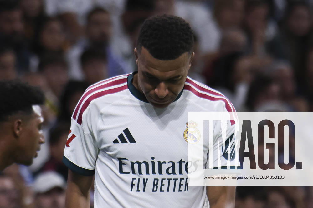 Real Madrid vs. Villarreal, La Liga EA Sports 2026, October 10, 2026, Santiago Bernabéu Stadium, Madrid, Spain Kylian Mbappé of Real Madrid during the La Liga EA Sports match between Real Madrid and Villarreal at Santiago Bernabéu Stadium on October 10, 2026, in Madrid, Spain Madrid Santiago Bernabéu Stadium Madrid Spain