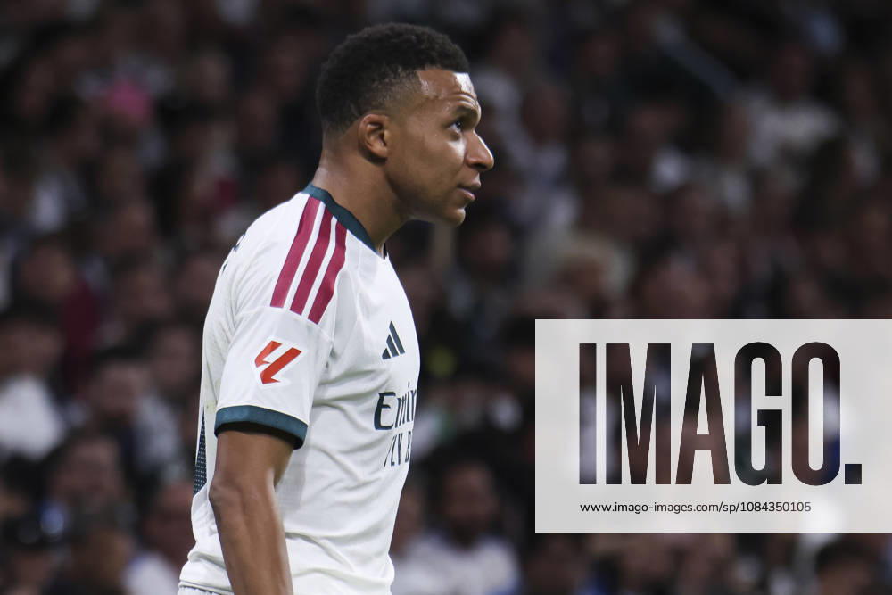 Real Madrid vs. Villarreal, La Liga EA Sports 2026, October 10, 2026, Santiago Bernabéu Stadium, Madrid, Spain Kylian Mbappé of Real Madrid during the La Liga EA Sports match between Real Madrid and Villarreal at Santiago Bernabéu Stadium on October 10, 2026, in Madrid, Spain Madrid Santiago Bernabéu Stadium Madrid Spain