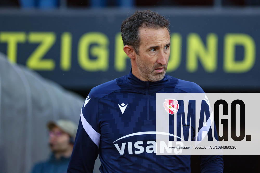 FC Zurich vs. FC Thun, Brack Super League, October 10, 2026. Patrick Bettoni, goalkeeper coach for FC Thun, during the Brack Super League soccer match between FC Zurich and FC Thun on October 10, 2026, Letzigrund Stadium, Zurich, Switzerland Zurich Letzigrund Stadium Zurich Switzerland