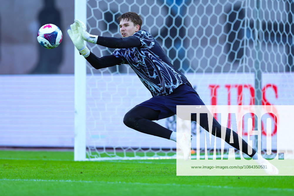 FC Zurich vs. FC Thun, Brack Super League, October 10, 2026, Silas Huber 1, FC Zurich during the warm-up for the Brack Super League soccer match between FC Zurich and FC Thun, October 10, 2026, Letzigrund Stadium, Zurich, Switzerland; Zurich, Letzigrund Stadium, Zurich, Switzerland