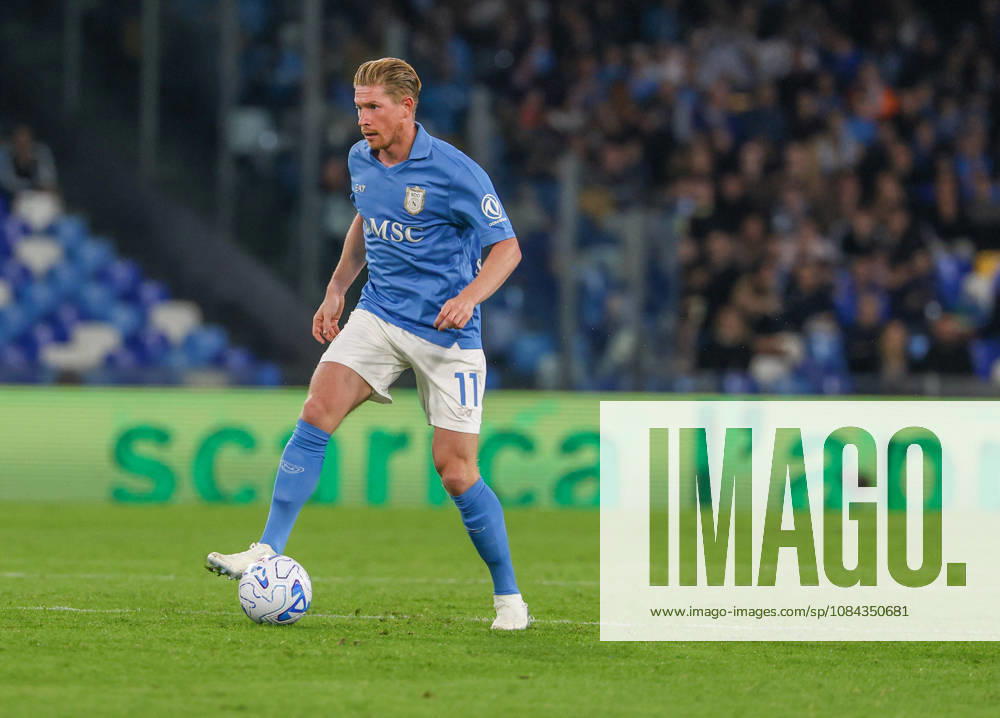 Kevi De Bruyne of SSC Napoli during the 2026 27 Serie A match between SSC Napoli and FC Frosinone, played on October 10, 2026, at the Stadio Diego Armando Maradona in Naples Napoli ITALIA - ZUMAs236 20261010_aap_s236_075