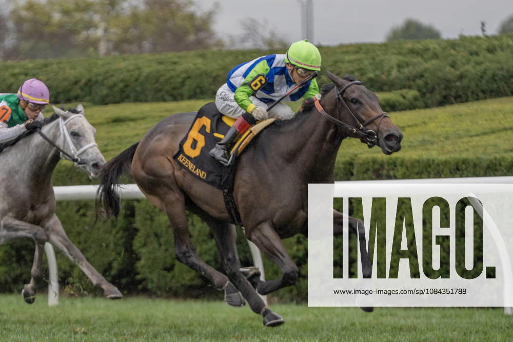 HORSE RACING 2026: QEII GI Day Keeneland OCT 10 October 10, 2026, Lexington, Kentucky, USA: Tannhauser (6) ridden by Jose Ortiz wins a maiden special weight on QEII Day on October 10, 2026. Jessica Morgan Eclipse Sportswire CSM(Credit Image: Â Cal Media) Lexington Kentucky USA