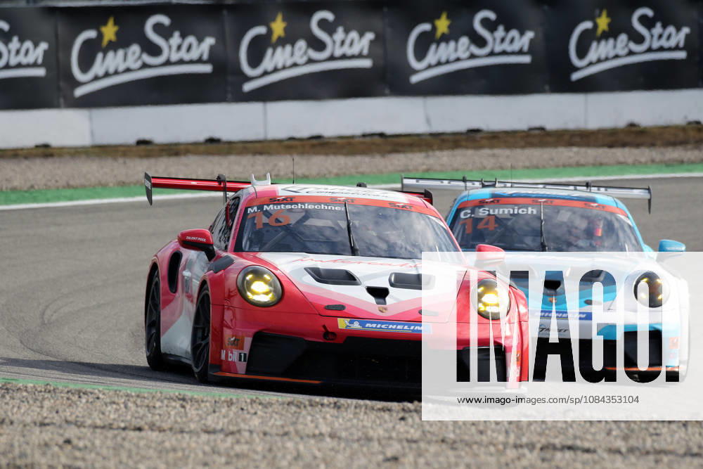 Porsche Sixt Carrera Cup Germany Final at the Hockenheimring, October 9–11, 2026 Porsche Sixt Carrera Cup Germany Final at the Hockenheimring, October 9–11, 2026 Race: Saturday Pictured: Max Mutschlechner (GER) and Celeb Sumich (AUS)