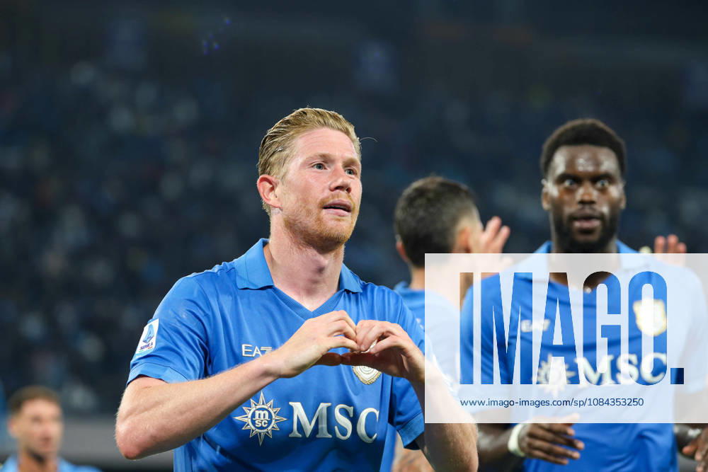 Goal the Kevi De Bruyne of SSC Napoli during the 2026 27 Serie A match between SSC Napoli and FC Frosinone, played on October 10, 2026, at the Stadio Diego Armando Maradona in Naples Serie A Football Match †2026 27 Season: Napoli Vs. Frosinone - ZUMAs236 20261010_aap_s236_099