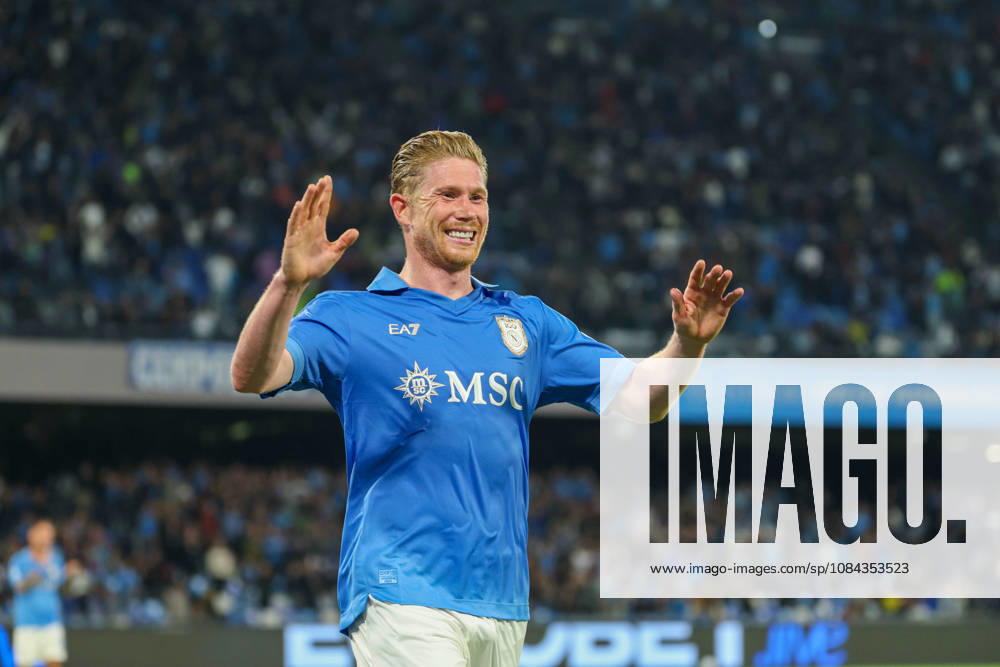 Goal the Kevi De Bruyne of SSC Napoli during the 2026 27 Serie A match between SSC Napoli and FC Frosinone, played on October 10, 2026, at the Stadio Diego Armando Maradona in Naples Serie A Football Match †2026 27 Season: Napoli Vs. Frosinone - ZUMAs236 20261010_aap_s236_118