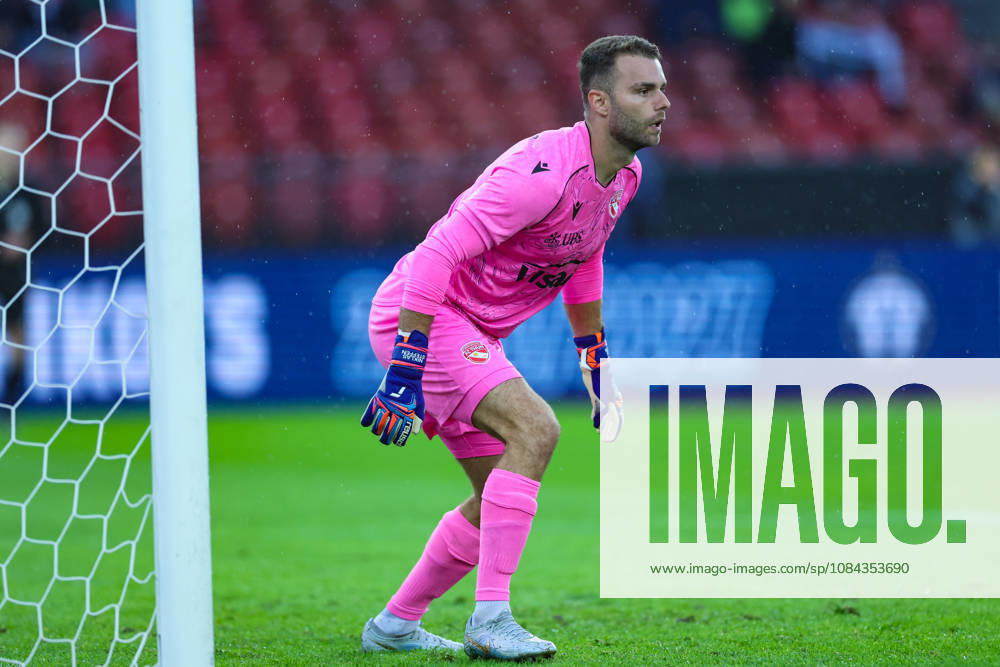 FC Zurich vs. FC Thun, Brack Super League, October 10, 2026. Niklas Steffen 1, FC Thun, during the Brack Super League soccer match between FC Zurich and FC Thun on October 10, 2026, at Letzigrund Stadium, Zurich, Switzerland. Zurich, Letzigrund Stadium, Zurich, Switzerland