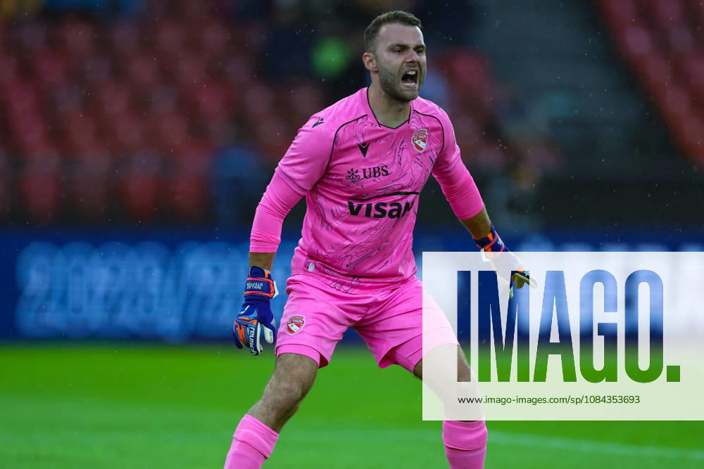 FC Zurich vs. FC Thun, Brack Super League, October 10, 2026. Niklas Steffen 1, FC Thun, during the Brack Super League soccer match between FC Zurich and FC Thun on October 10, 2026, at Letzigrund Stadium, Zurich, Switzerland. Zurich, Letzigrund Stadium, Zurich, Switzerland