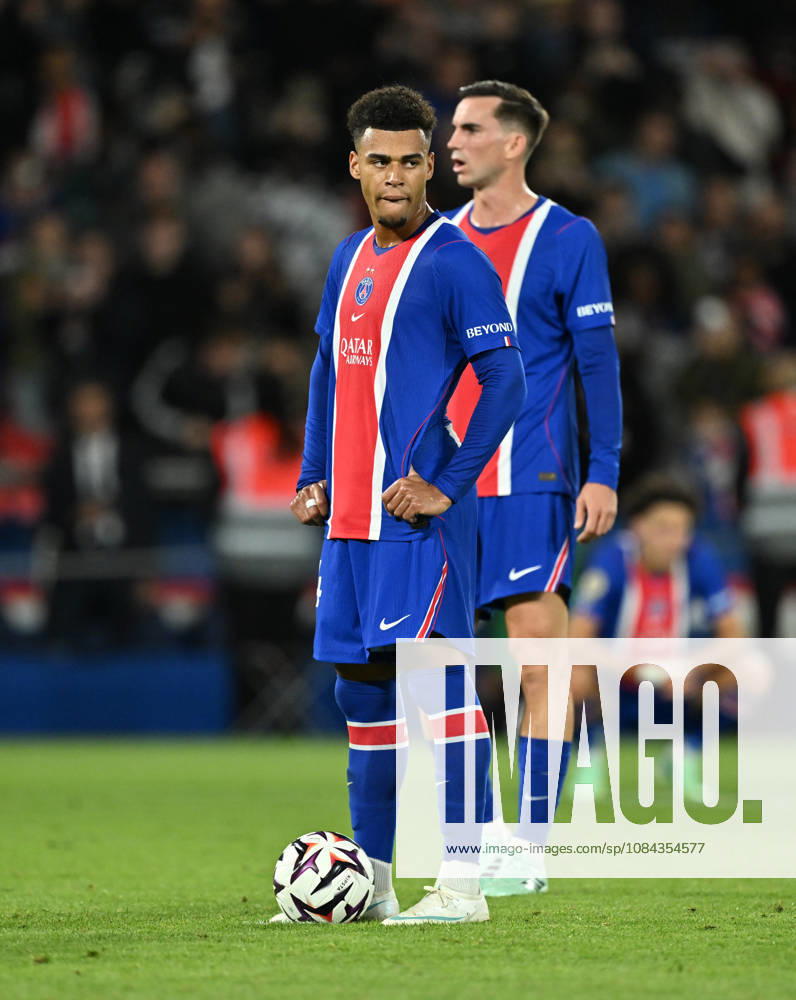 PSG v Le Mans FC - French Ligue 1 PARIS, FRANCE - OCTOBER 10: Desire Doue of Paris Saint - Germain looks on during the French Ligue 1 (L1) soccer match between Paris Saint-Germain (PSG) and Le Mans FC at Parc des Princes stadium in Paris, France on October 10, 2026. Mustafa Yalcin Anadolu Paris France. Editorial use only. Please get in touch for any other usage.
