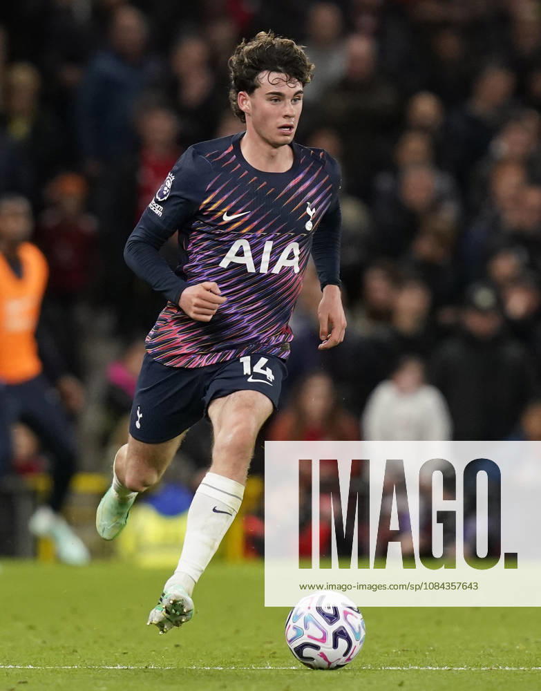 Manchester, England, 10th October 2026. Archie Gray of Tottenham Hotspur during the Manchester United, ManU vs Tottenham Hotspur Premier League match at Old Trafford, Manchester. Picture credit should read: Andrew Yates Sportimage . SPI_093_AY_MANUTD_SPURS SPI-5058-0097