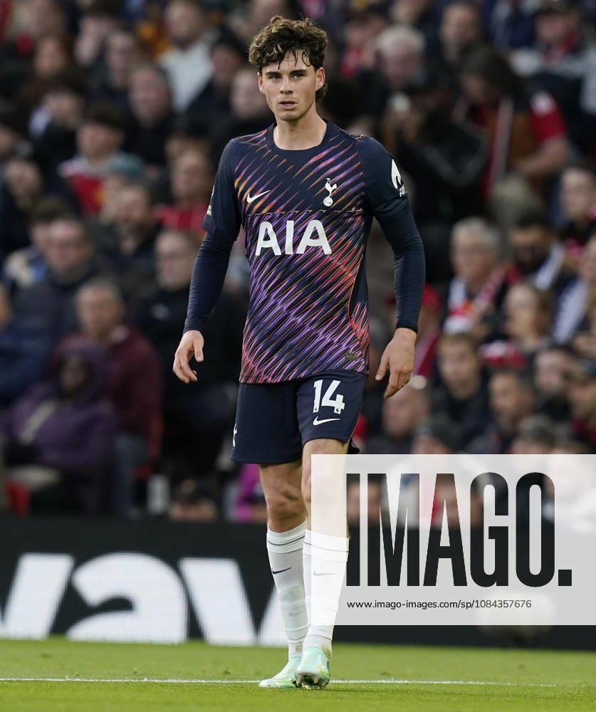 Manchester, England, 10th October 2026. Archie Gray of Tottenham Hotspur during the Manchester United, ManU vs Tottenham Hotspur Premier League match at Old Trafford, Manchester. Picture credit should read: Andrew Yates Sportimage . SPI_107_AY_MANUTD_SPURS SPI-5058-0108