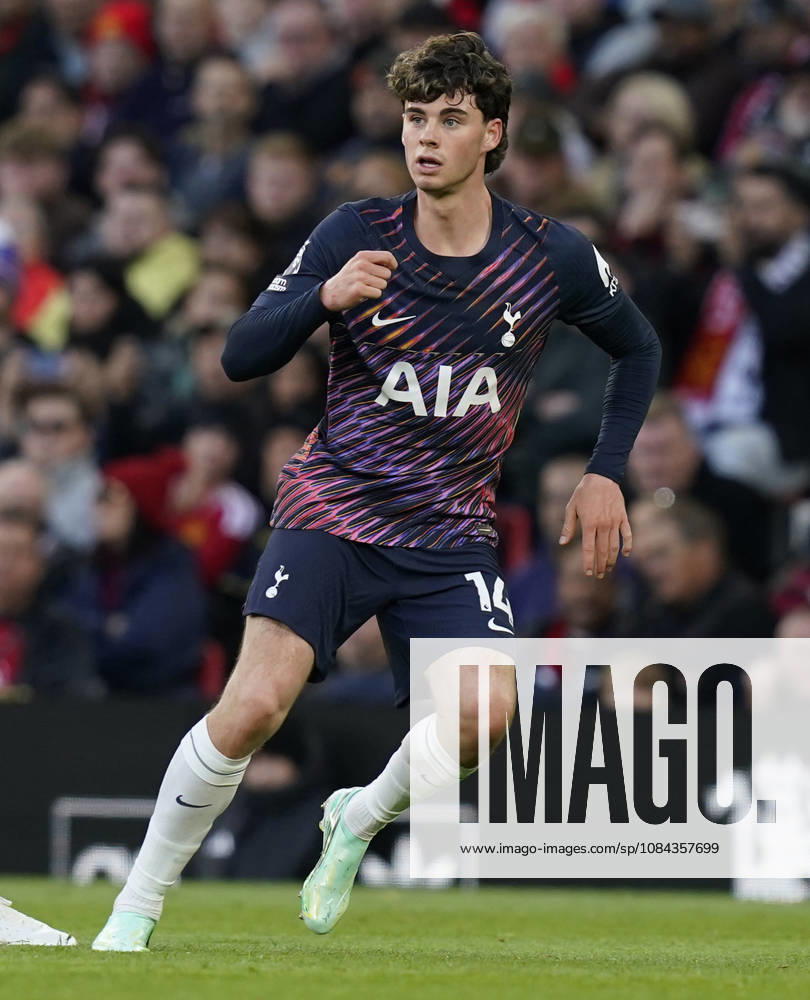 Manchester, England, 10th October 2026. Archie Gray of Tottenham Hotspur during the Manchester United, ManU vs Tottenham Hotspur Premier League match at Old Trafford, Manchester. Picture credit should read: Andrew Yates Sportimage . SPI_116_AY_MANUTD_SPURS SPI-5058-0116