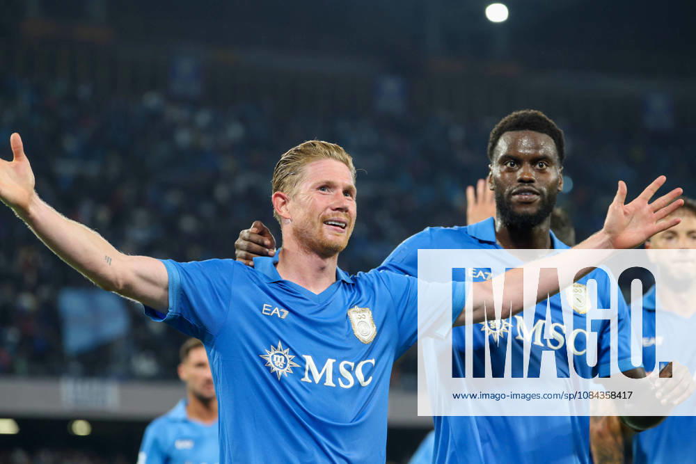 Goal the Kevi De Bruyne of SSC Napoli during the 2026 27 Serie A match between SSC Napoli and FC Frosinone, played on October 10, 2026, at the Stadio Diego Armando Maradona in Naples Napoli ITALIA - ZUMAs236 20261010_aap_s236_100