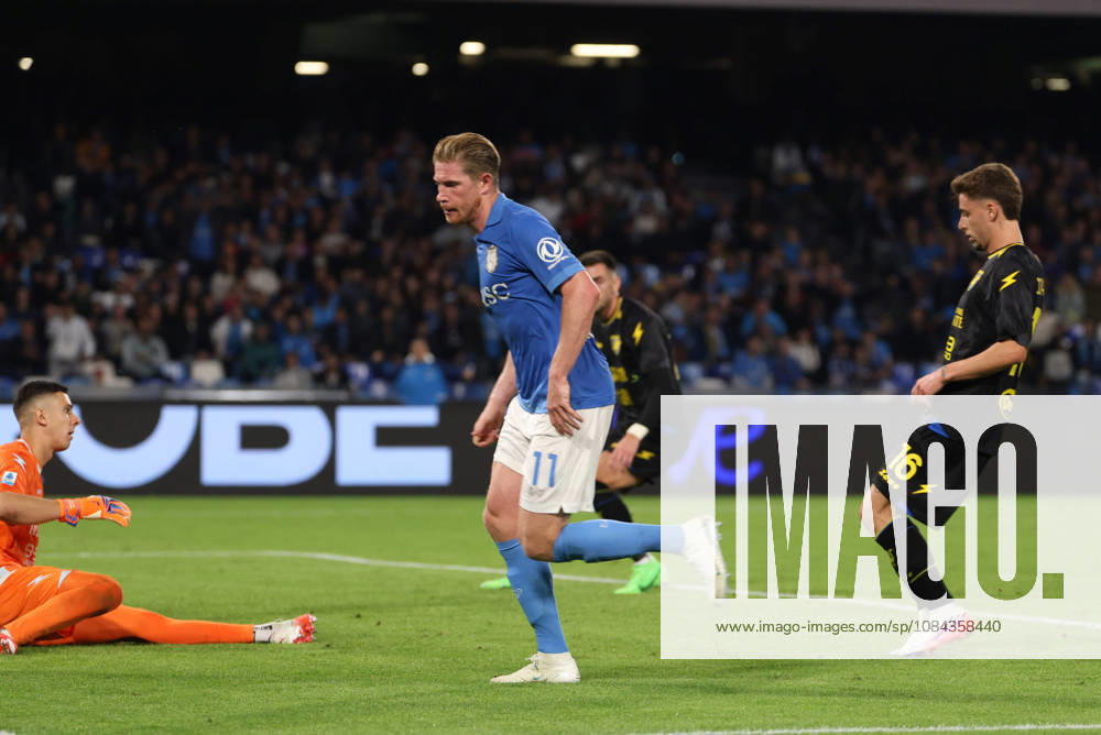 Goal the Kevi De Bruyne of SSC Napoli during the 2026 27 Serie A match between SSC Napoli and FC Frosinone, played on October 10, 2026, at the Stadio Diego Armando Maradona in Naples Napoli ITALIA - ZUMAs236 20261010_aap_s236_103