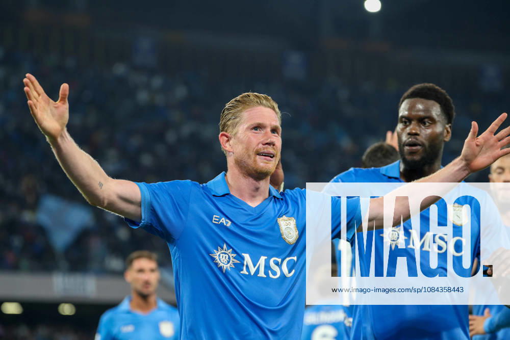 Goal the Kevi De Bruyne of SSC Napoli during the 2026 27 Serie A match between SSC Napoli and FC Frosinone, played on October 10, 2026, at the Stadio Diego Armando Maradona in Naples Napoli ITALIA - ZUMAs236 20261010_aap_s236_107