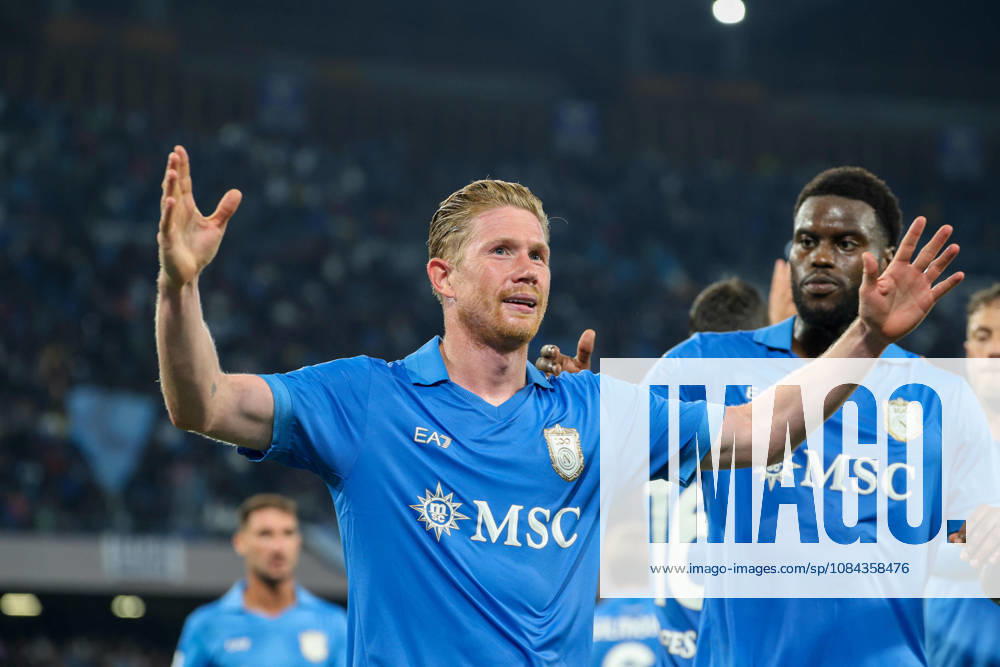 Goal the Kevi De Bruyne of SSC Napoli during the 2026 27 Serie A match between SSC Napoli and FC Frosinone, played on October 10, 2026, at the Stadio Diego Armando Maradona in Naples Napoli ITALIA - ZUMAs236 20261010_aap_s236_116