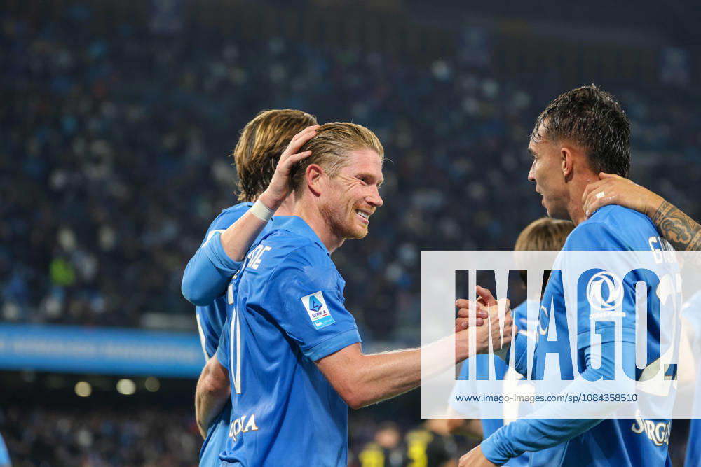 Goal the Kevi De Bruyne of SSC Napoli during the 2026 27 Serie A match between SSC Napoli and FC Frosinone, played on October 10, 2026, at the Stadio Diego Armando Maradona in Naples Napoli ITALIA - ZUMAs236 20261010_aap_s236_119