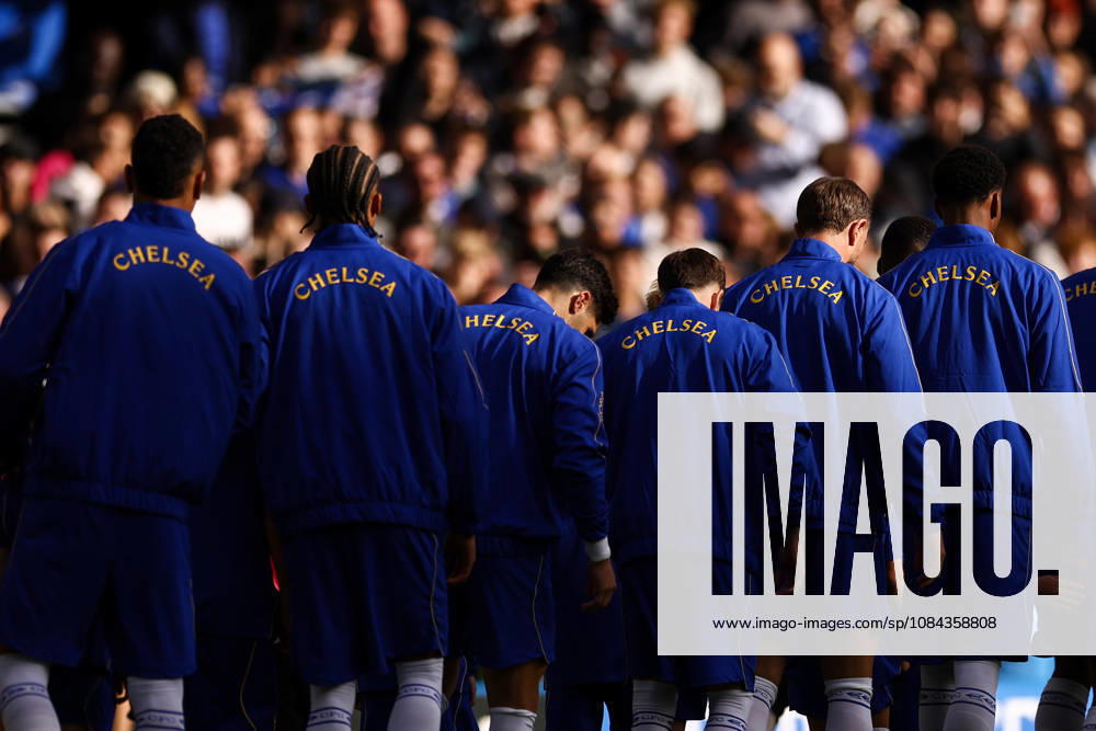 Chelsea gegen Bournemouth, 10. Oktober 2026, London, Premier League, Fußball: Chelsea gegen Bournemouth – Chelsea-Spieler in ihren Jacken vor dem Spiel. Foto: Jacques Feeney, Offside, London, Großbritannien